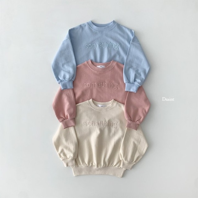 【取寄】dsaint｜something sweatshirt｜サムシックスウェット｜5-17｜kids&jr｜26 spring