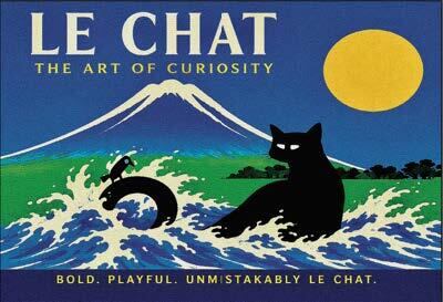 George Bayer "Le Chat and the Art of curiosity" Original
