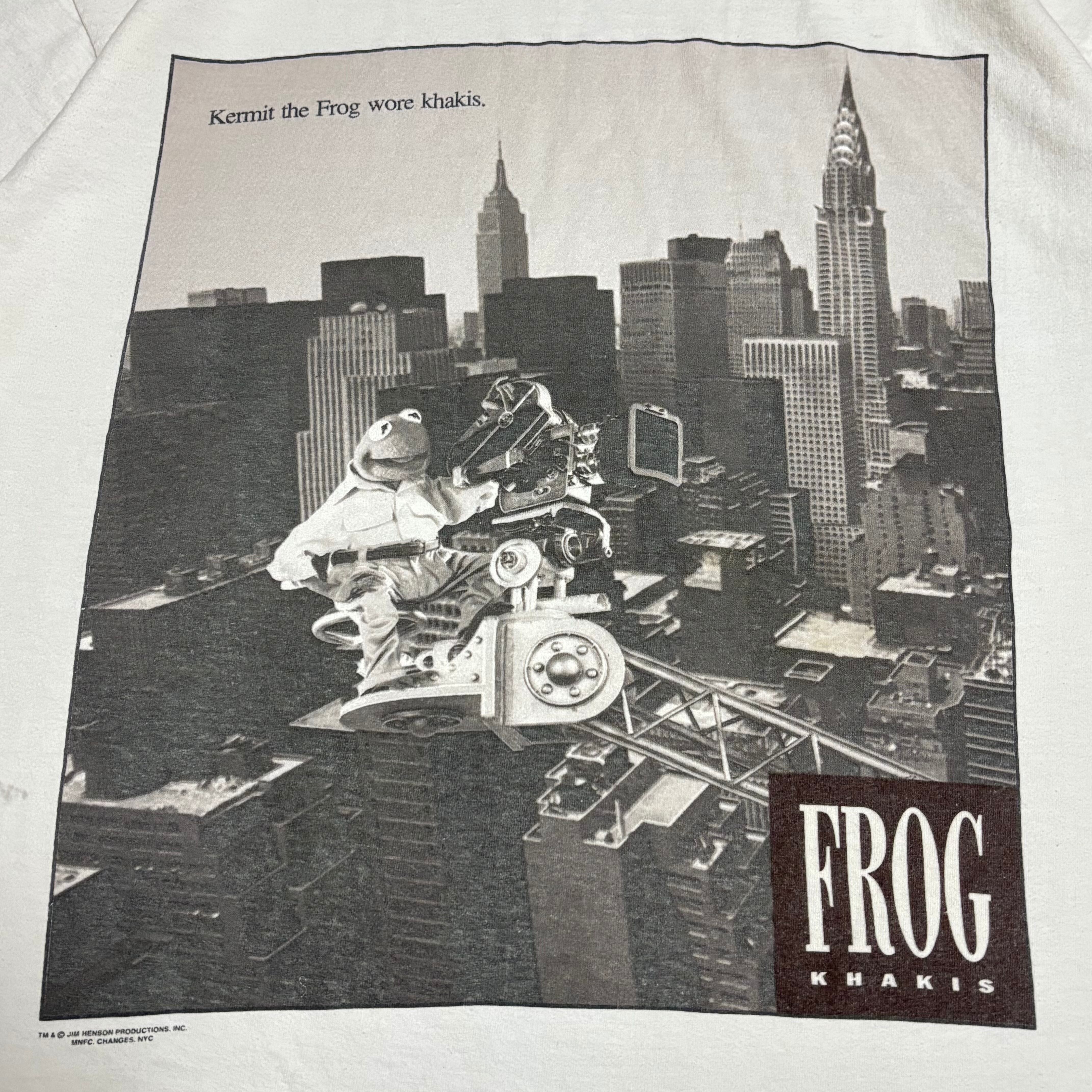 90s カーミット マペット・ショー Kermit the Frog tシャツ FROG