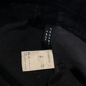 JURGEN LEHL ヨーガンレール 麻混 ウール パンツ ボトムス サイズ L /ブラック/レディース