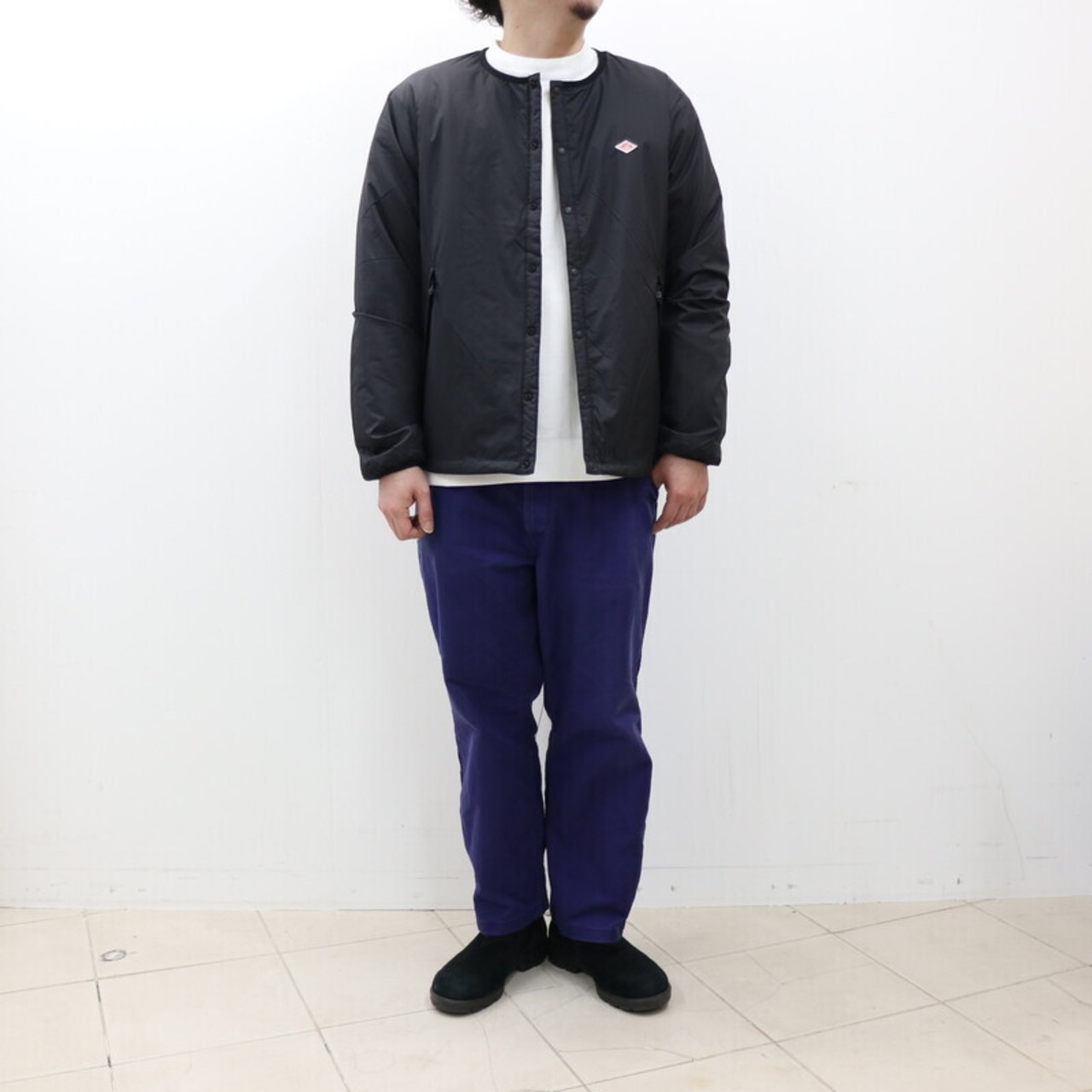 DANTON】 DT-A0129SBT Insulation Jacket (Black) / ダントン 