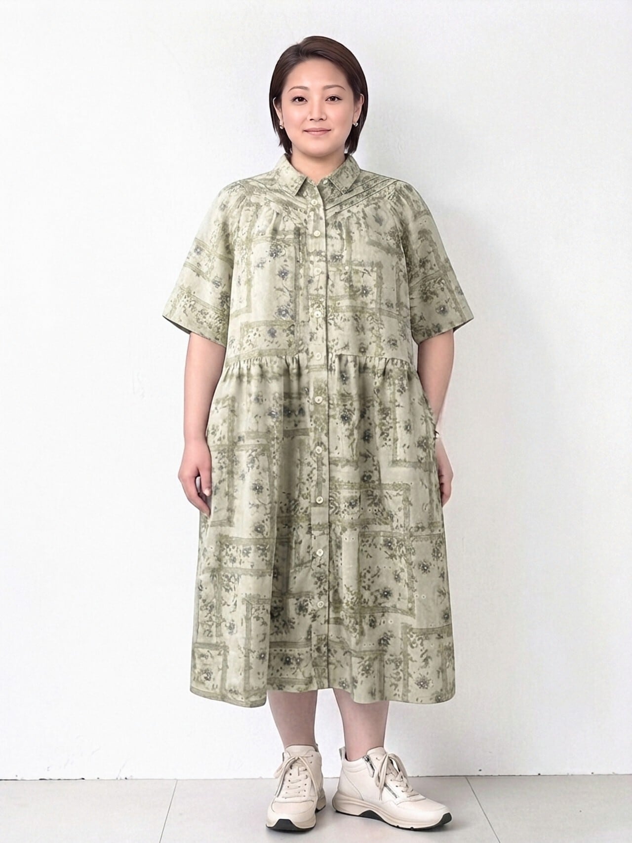 【美品】アズノゥアズオオラカ　隠れ刺繍スウィートワンピース かくれ刺繍スウィートワンピース ＜ AS KNOW AS olaca ＞ | UMEYA公式