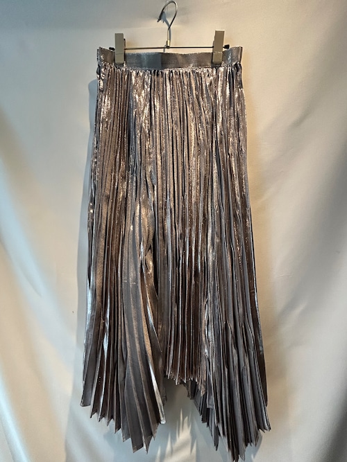 MURRAL  frost pleated skirt