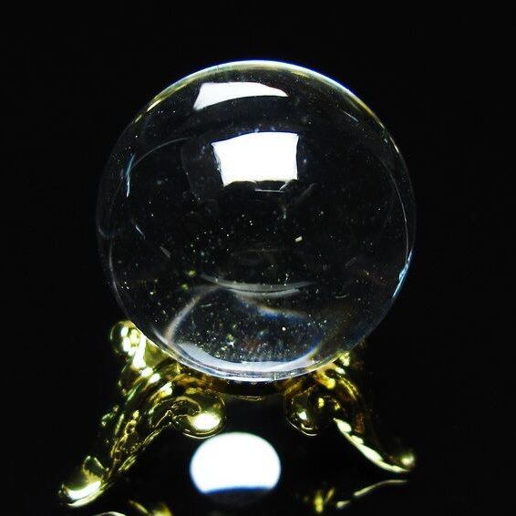 水晶 丸玉 20mm 一点物 141-7632