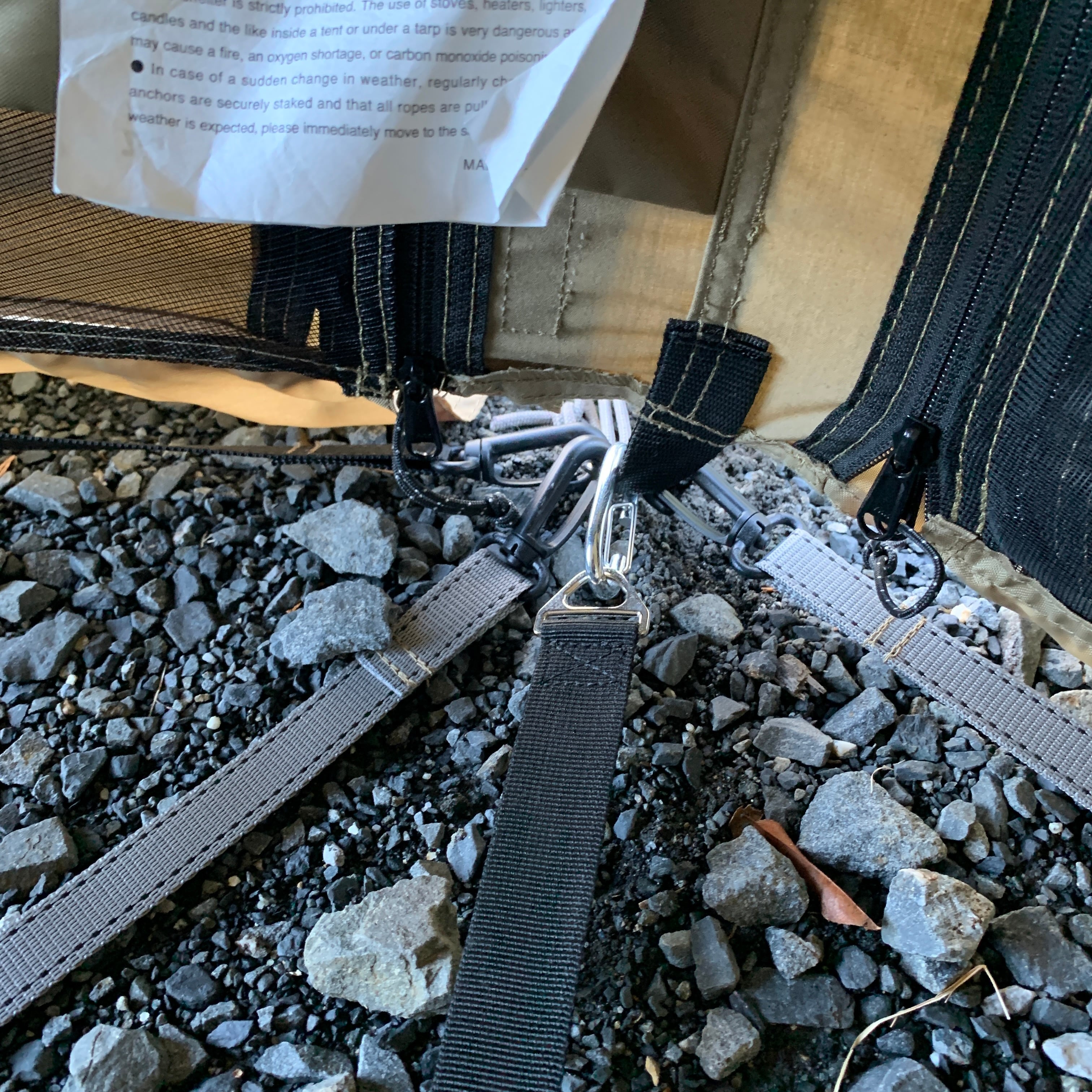 ゼインアーツ ウータS TC専用 設営用追加ビルディングテープ【長さ微