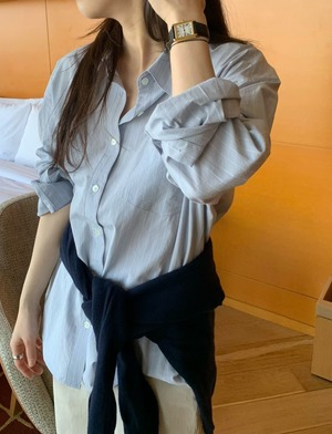 (予約) fl lanel / Sophie stripe shirts