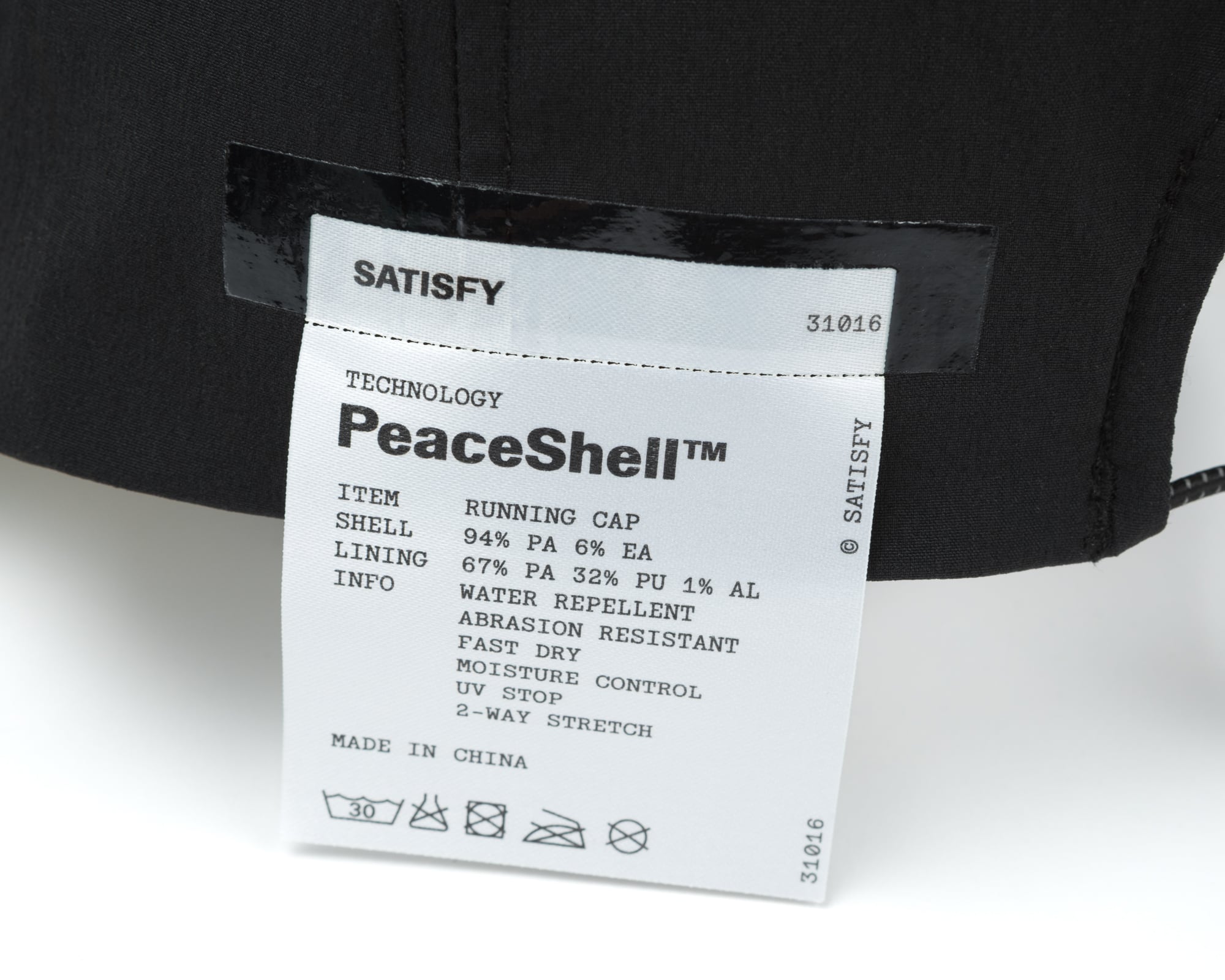SATISFY (ｻﾃｨｽﾌｧｲ) - PeaceShell Running Cap (ﾋﾟｰｽｼｪﾙﾗﾝﾆﾝｸﾞｷｬｯﾌﾟ
