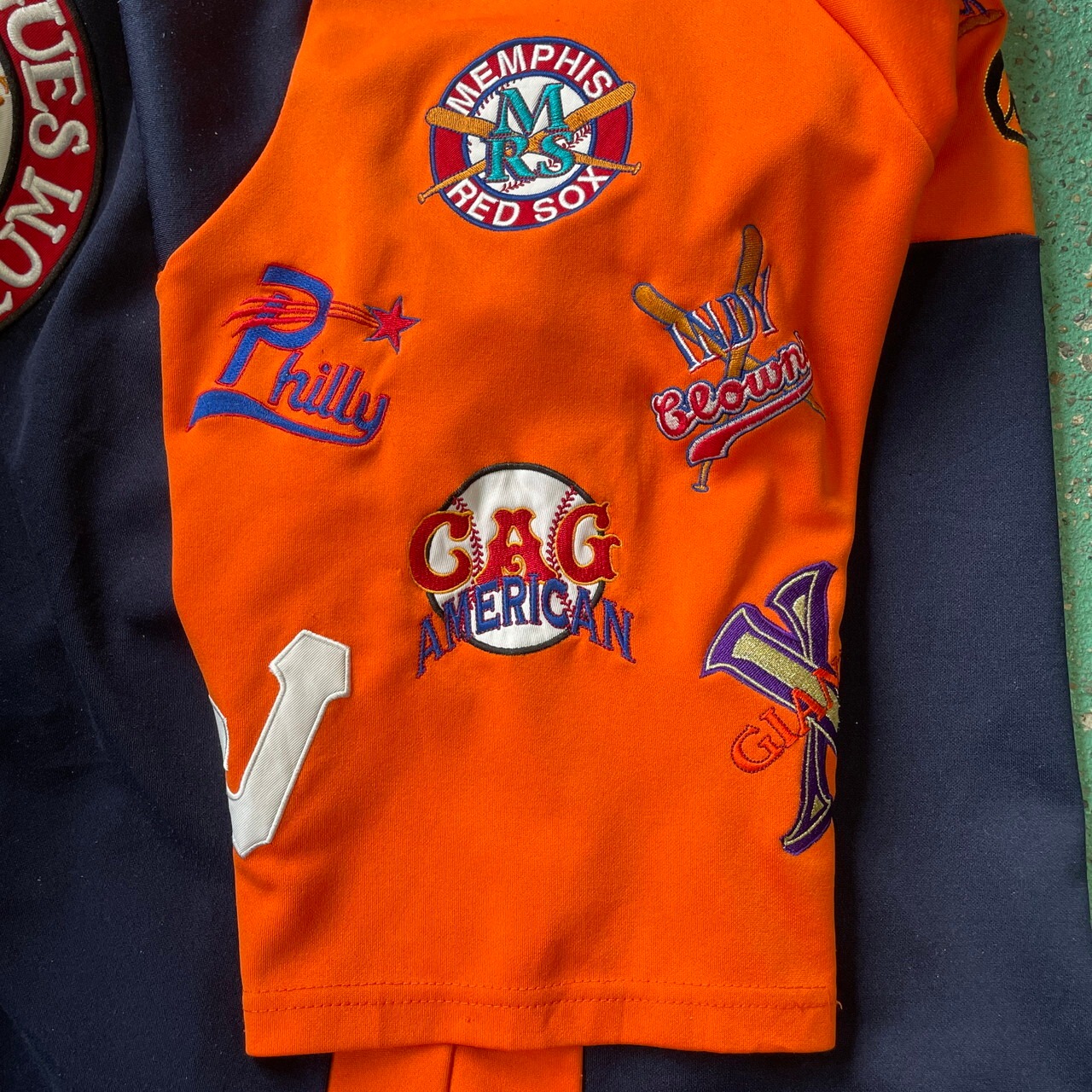 90年代〜 NLBM NEGRO LEAGUES BASEBAL MUSEUM ベースボールシャツ 
