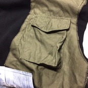 Remake Hoodie denim×Military【hoodie03】