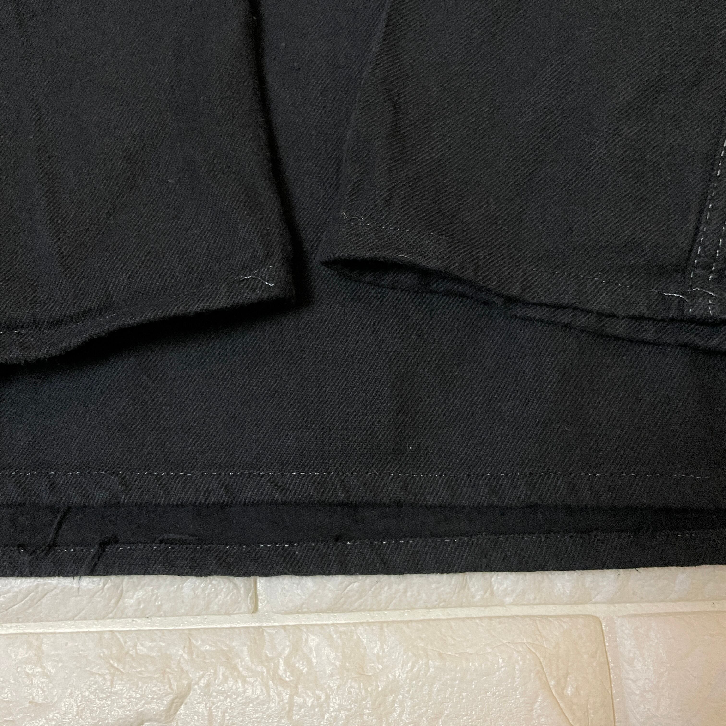 80's 【ロシア軍】旧ソ連軍のスリーピングシャツ 黒染め プルオーバー ミリタリー デッドストック グランパ ヘンリーネック BLACK