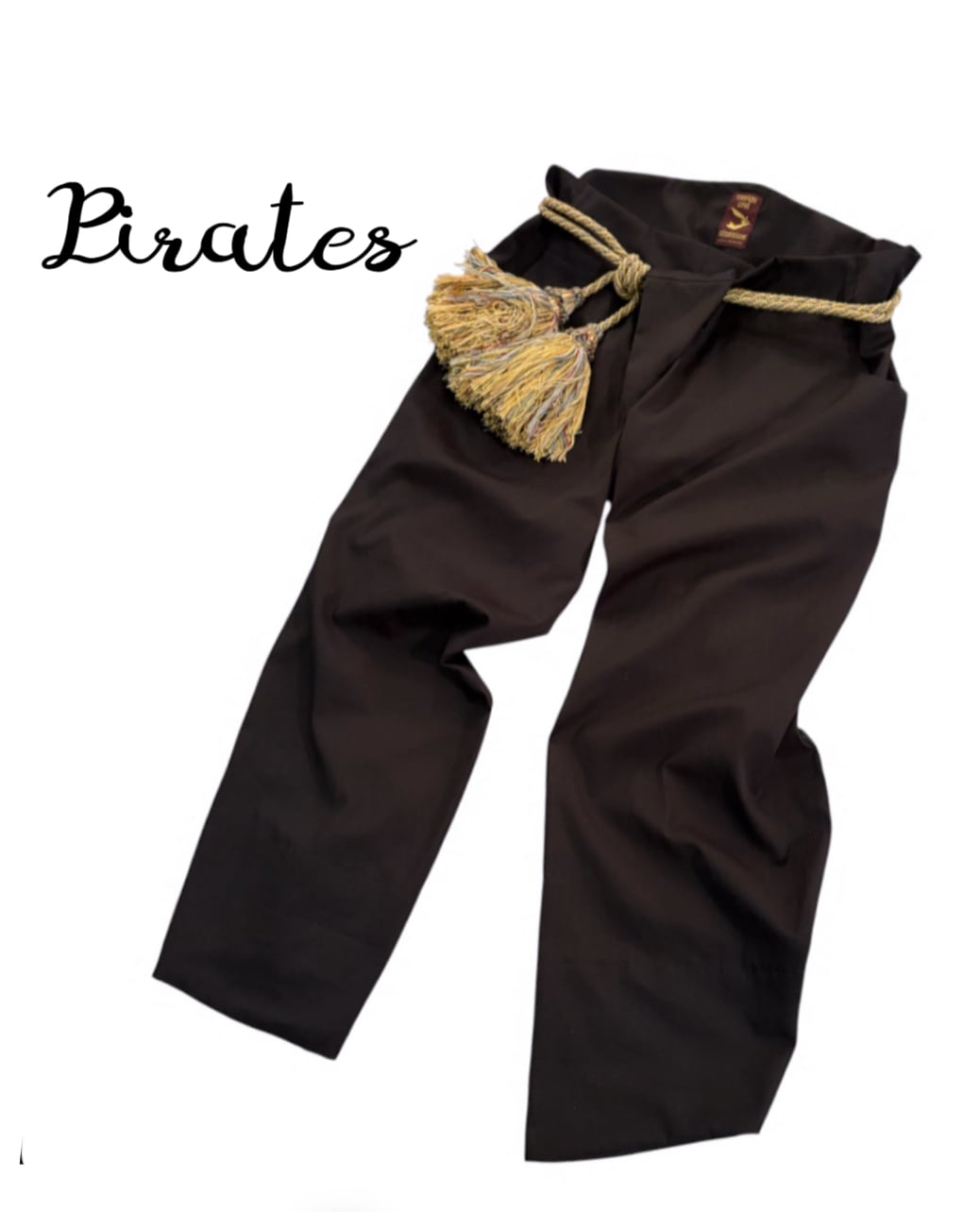 Worlds end classics Pirates trousers Black | ROUND THE WORLD