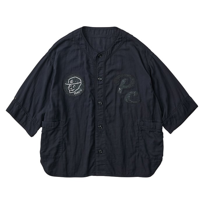 SUVIN GOLD GAUZE BASEBALL SHIRT CUSTOM | 【OFFICIAL】PORTER 