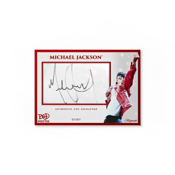 ⚡️SUPER LIMITED⚡️送料無料！【 Michael Jackson   ( マイケルジャクソン ) 】MICHAEL JACKSON Bad World Tour Keepsake Premiere Edition （1パック=4カード入）/ トレーディングカード / トレカ〚アメリカン雑貨 アメトイ〛