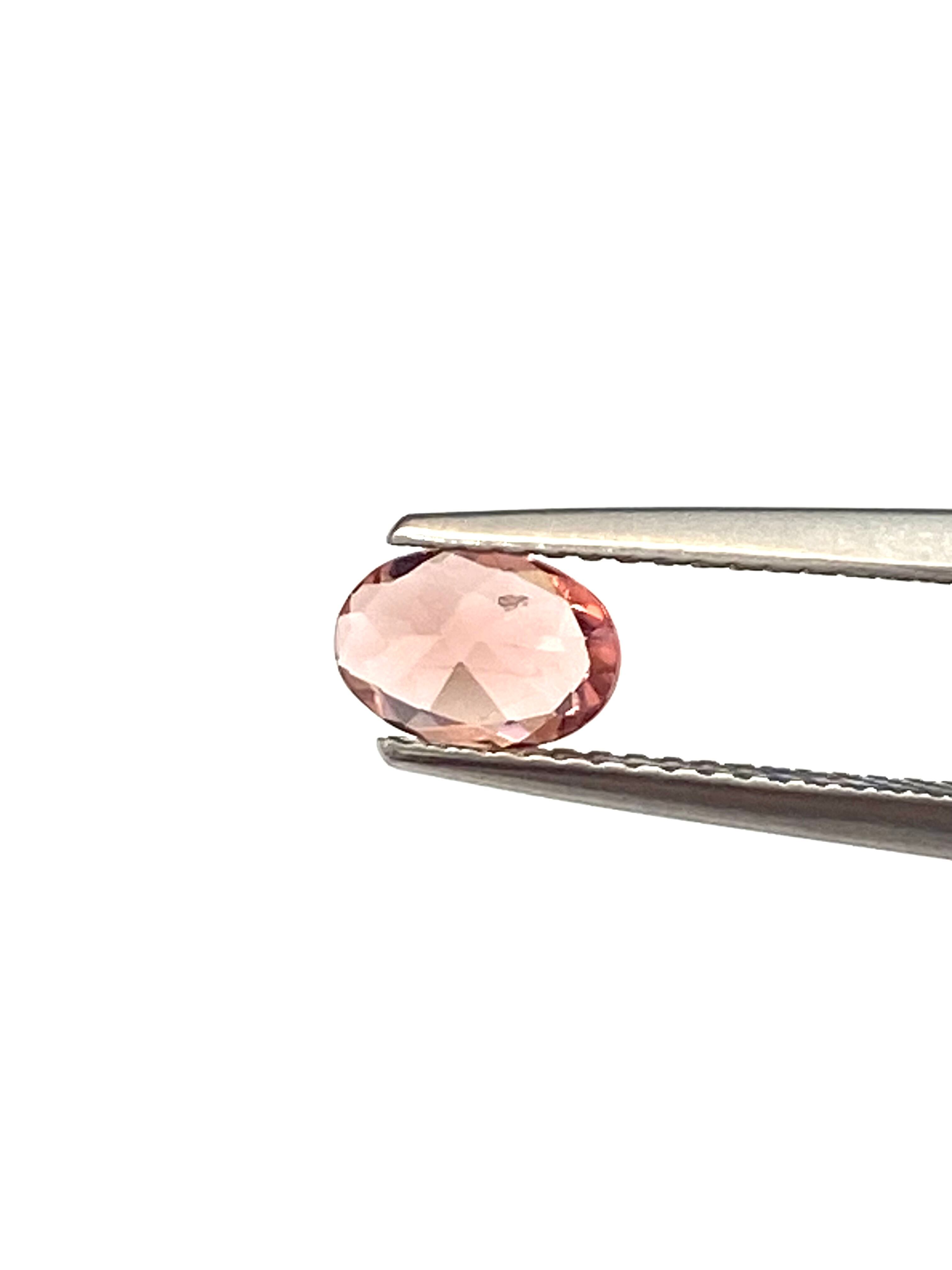 サーモンピンクトルマリン［No.U-1277］ | デザインアトリエ -kakera-