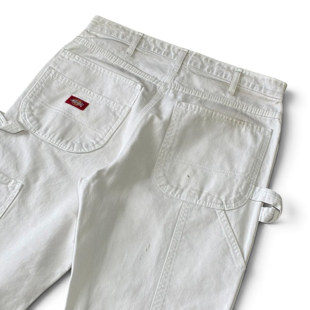 Dickies ディッキーズ カットオフ ホワイト ペインターパンツ