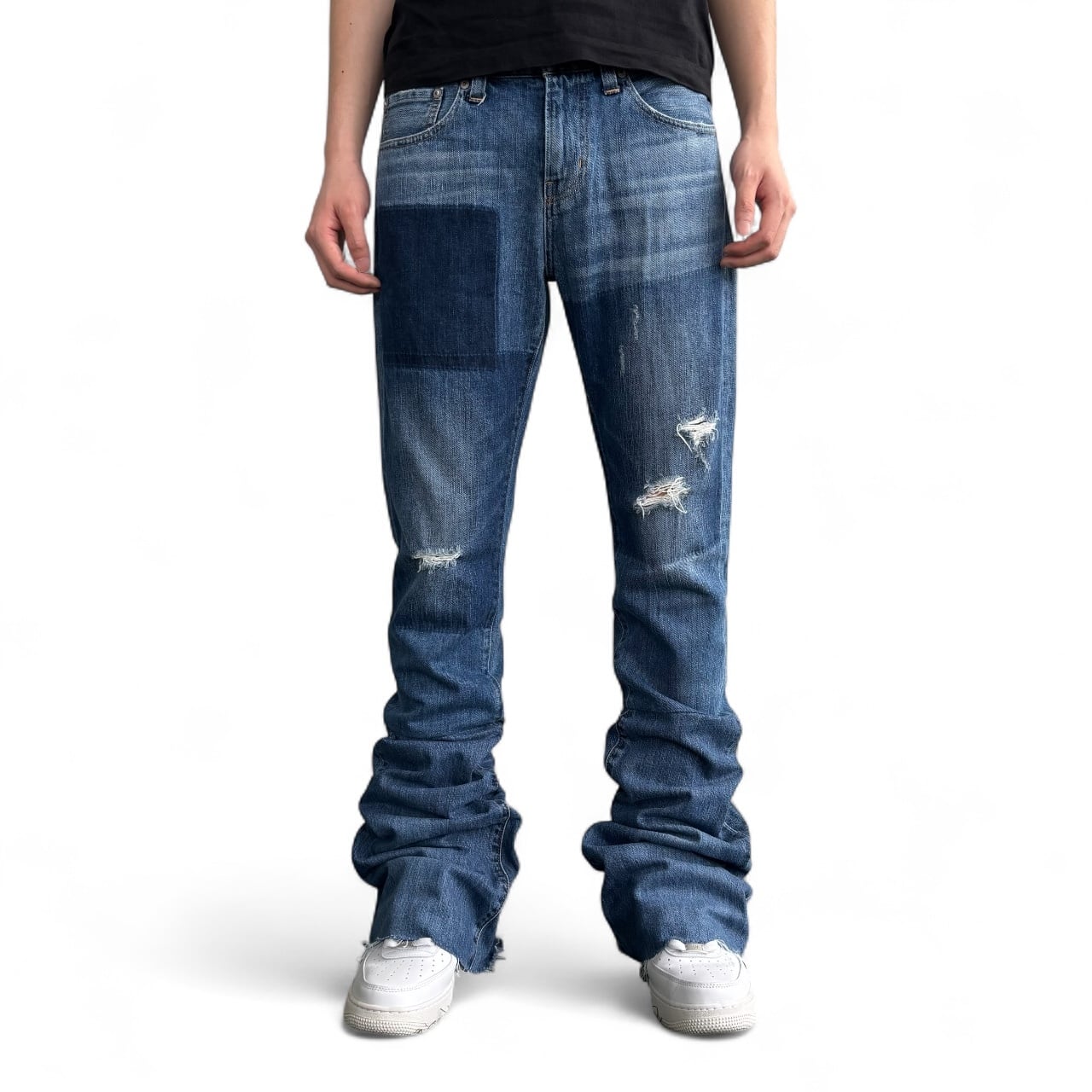 パンツ who want it. who want it スウェットパンツ フレアパンツ - メルカリ