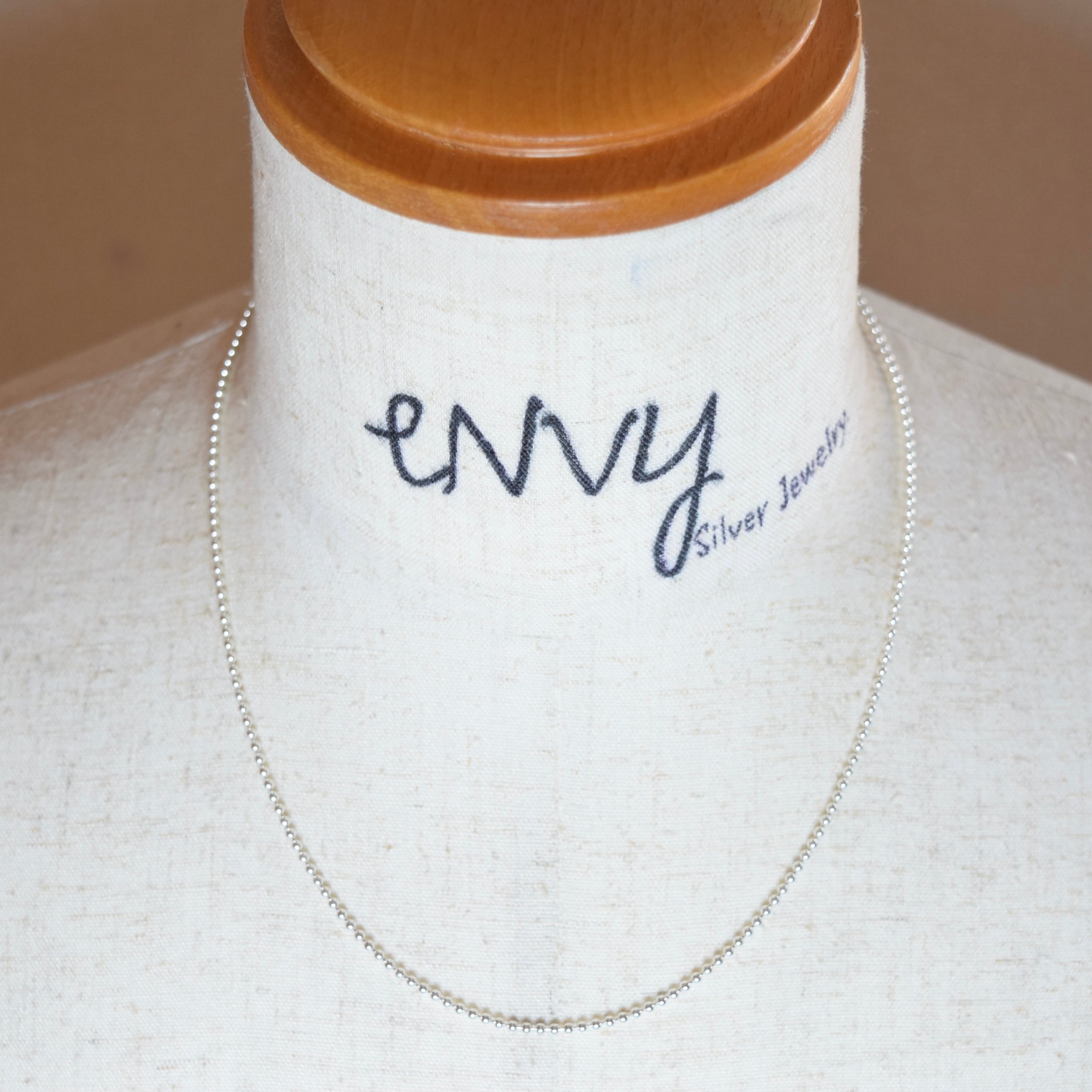 シルバー925 silver シンプルビーズピアス/軽研磨仕上げ