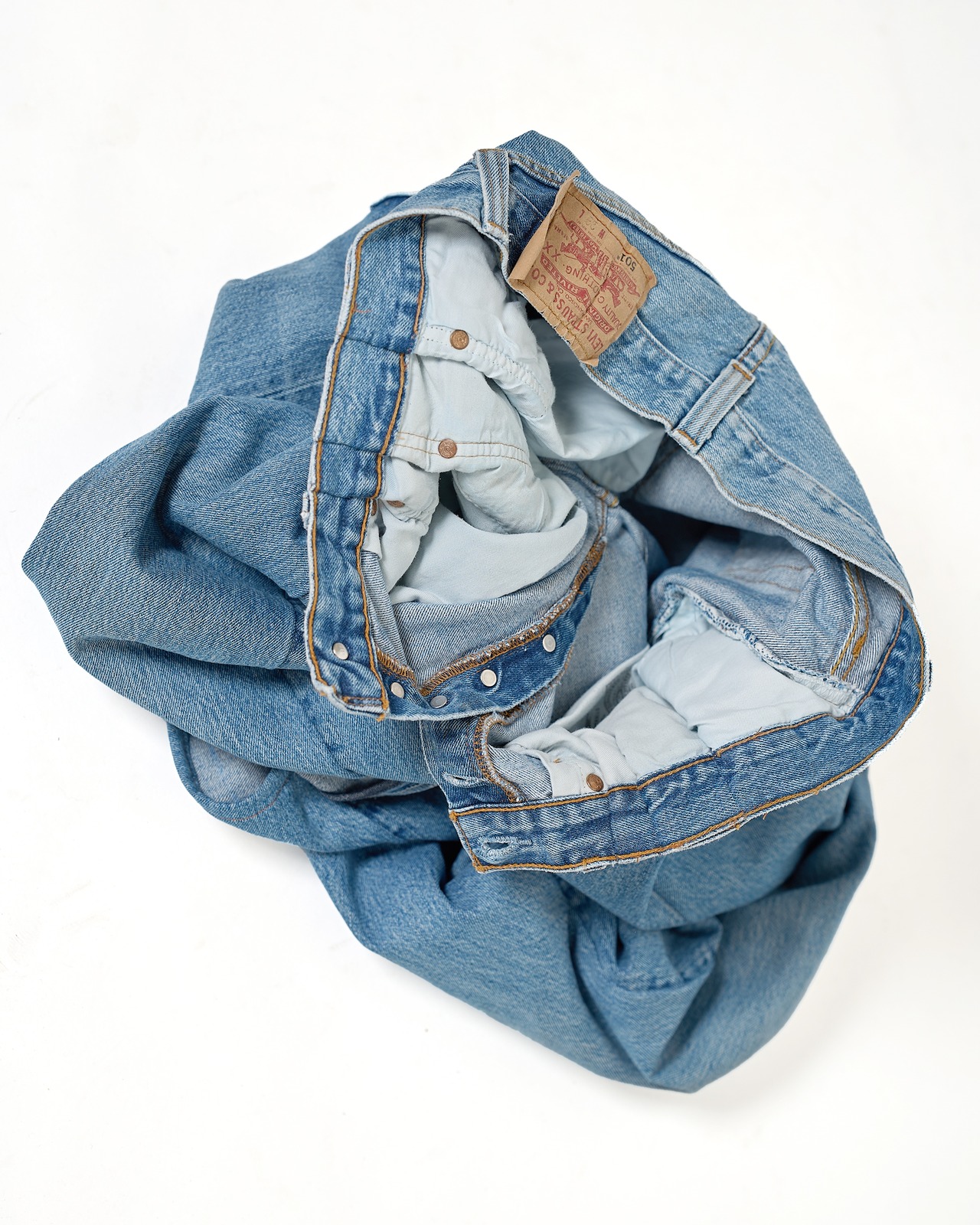 BLESS "Triplejeans 〔Vintage Denim Blue〕Size : L"