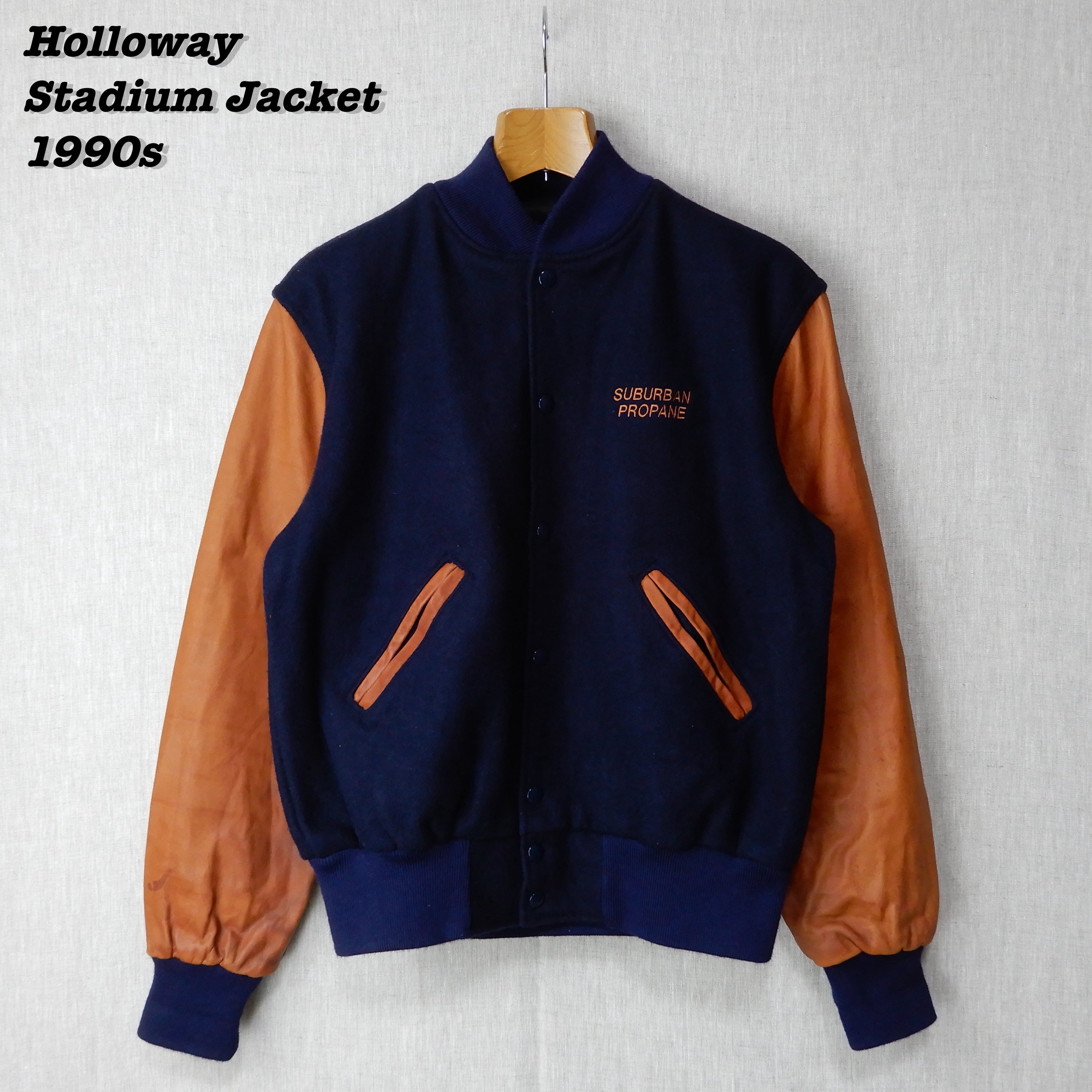 Holloway Stadium Jacket 1990s Sメンズ - スタジャン