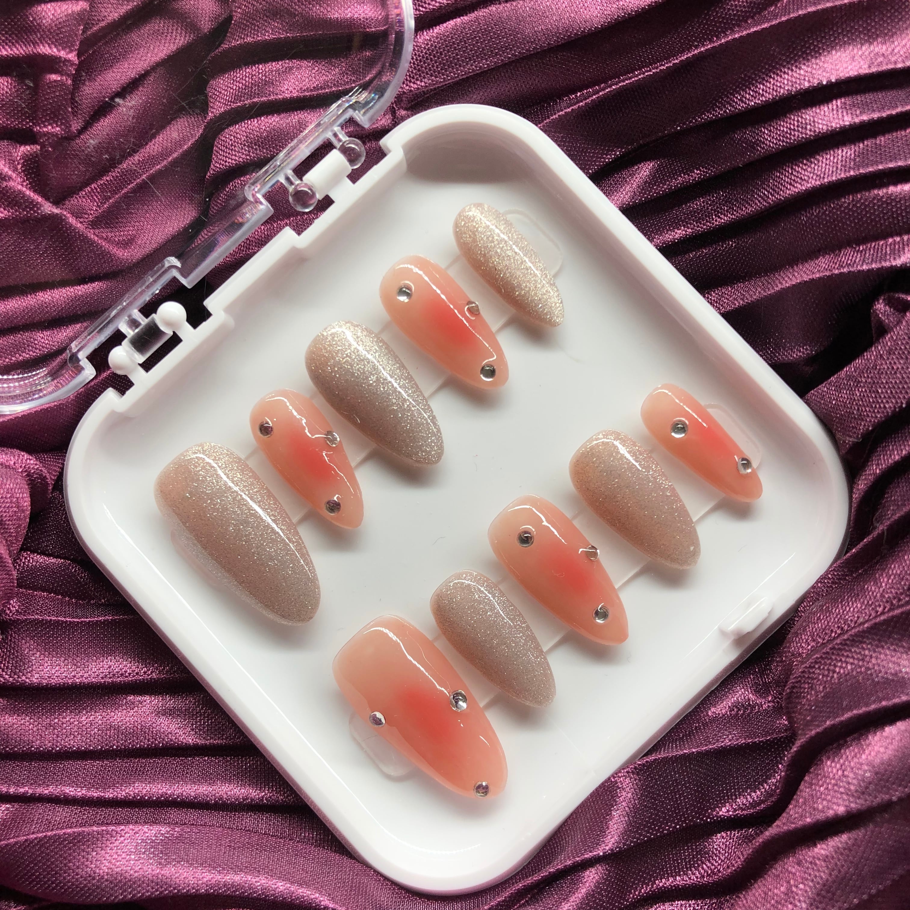 オーダー制】ネイルチップ ネイルチップオーダー ハンドメイド
