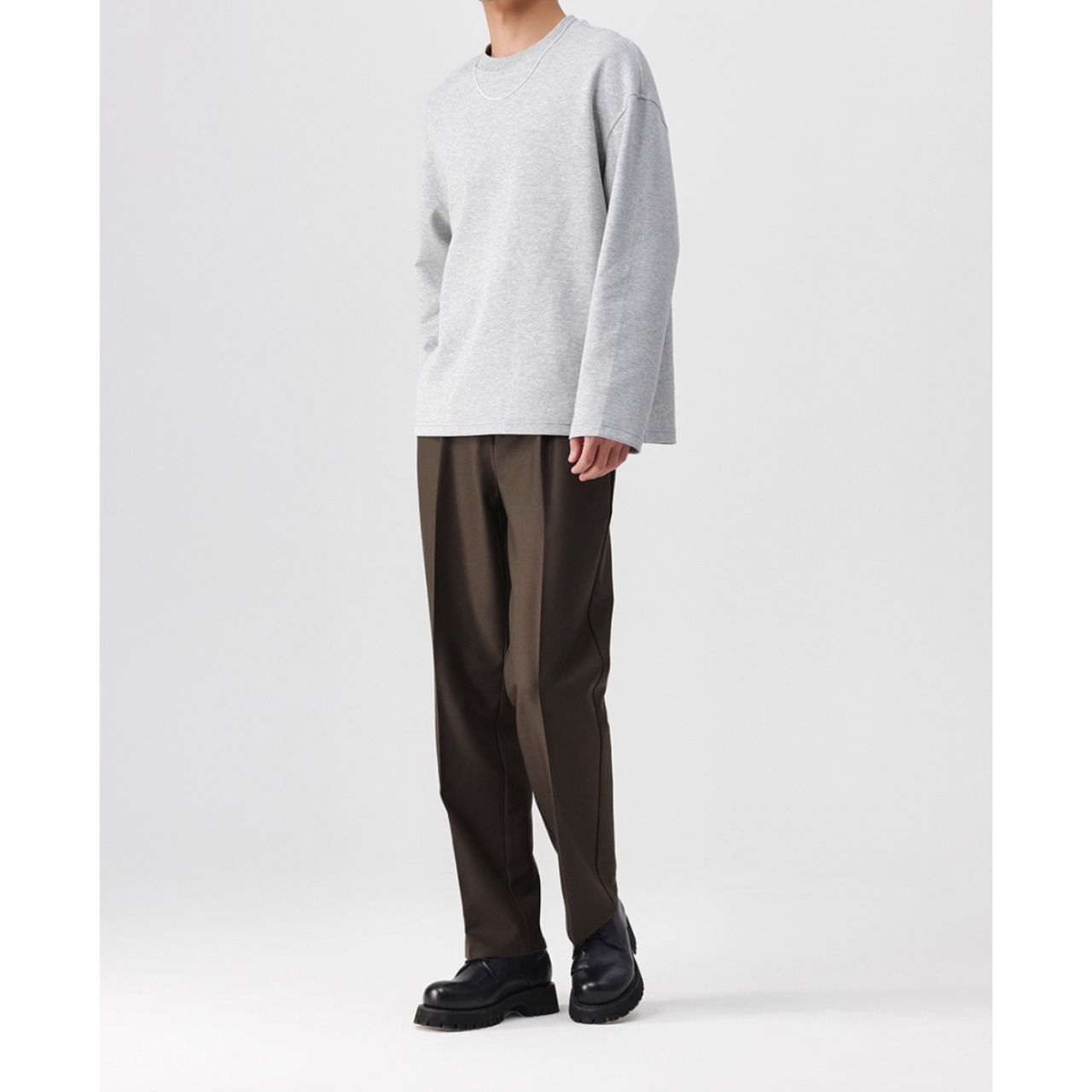 クルーネック レギュラースウェットシャツ af0423