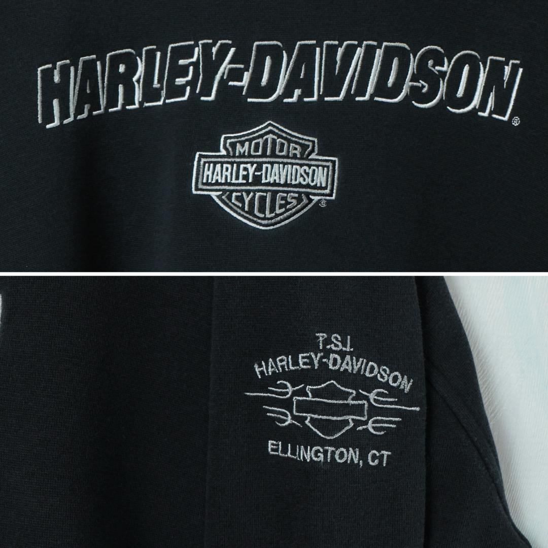 Harley-Davidson ハーレーダビッドソン スウェット トレーナー 古着 刺繍ロゴ
