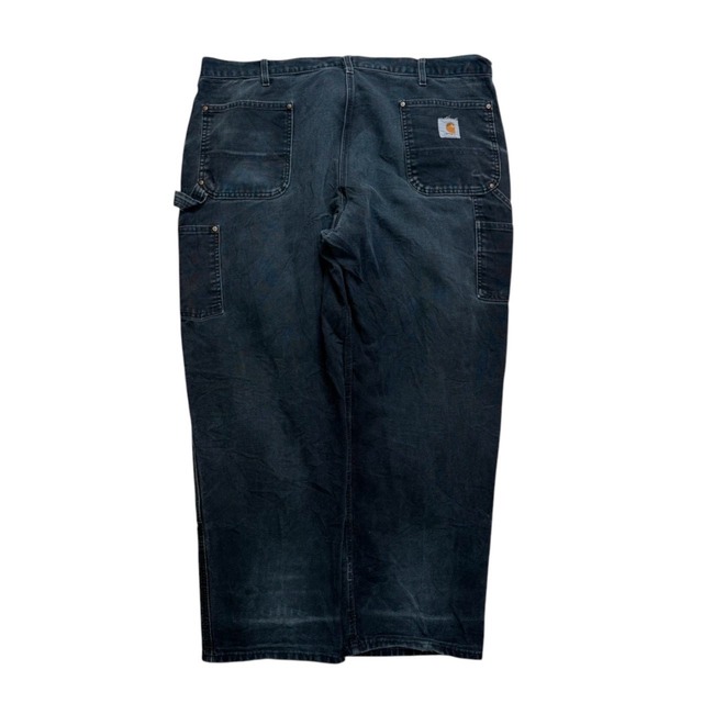 【ダブルニー】【Made in USA】【W42×L30】Carhartt   デニムペインターパンツ