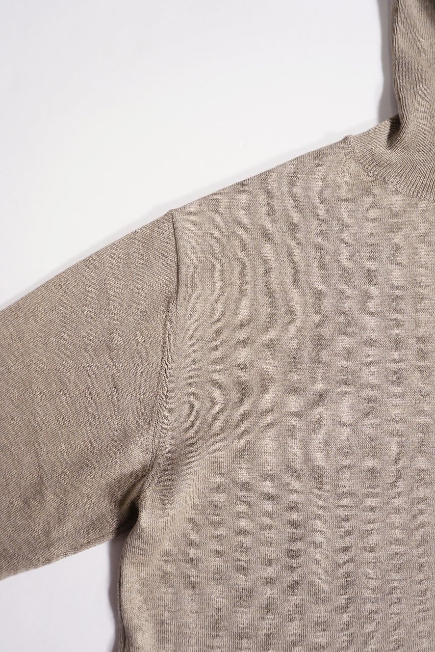 Silk Cashmere High Neck P/O