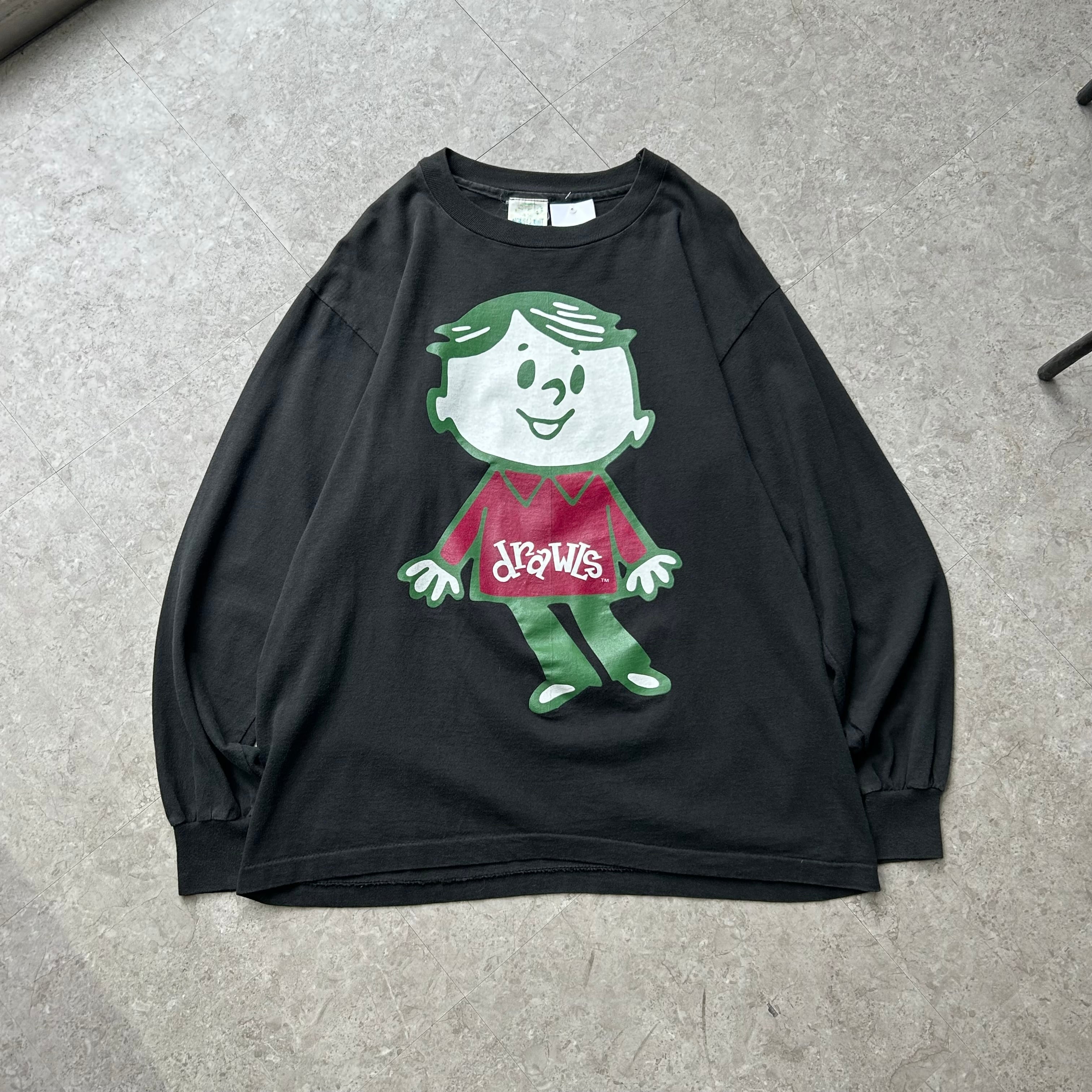 90s drawls L/S T-shirt【仙台店】