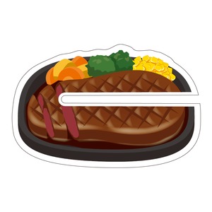 ステーキな台座