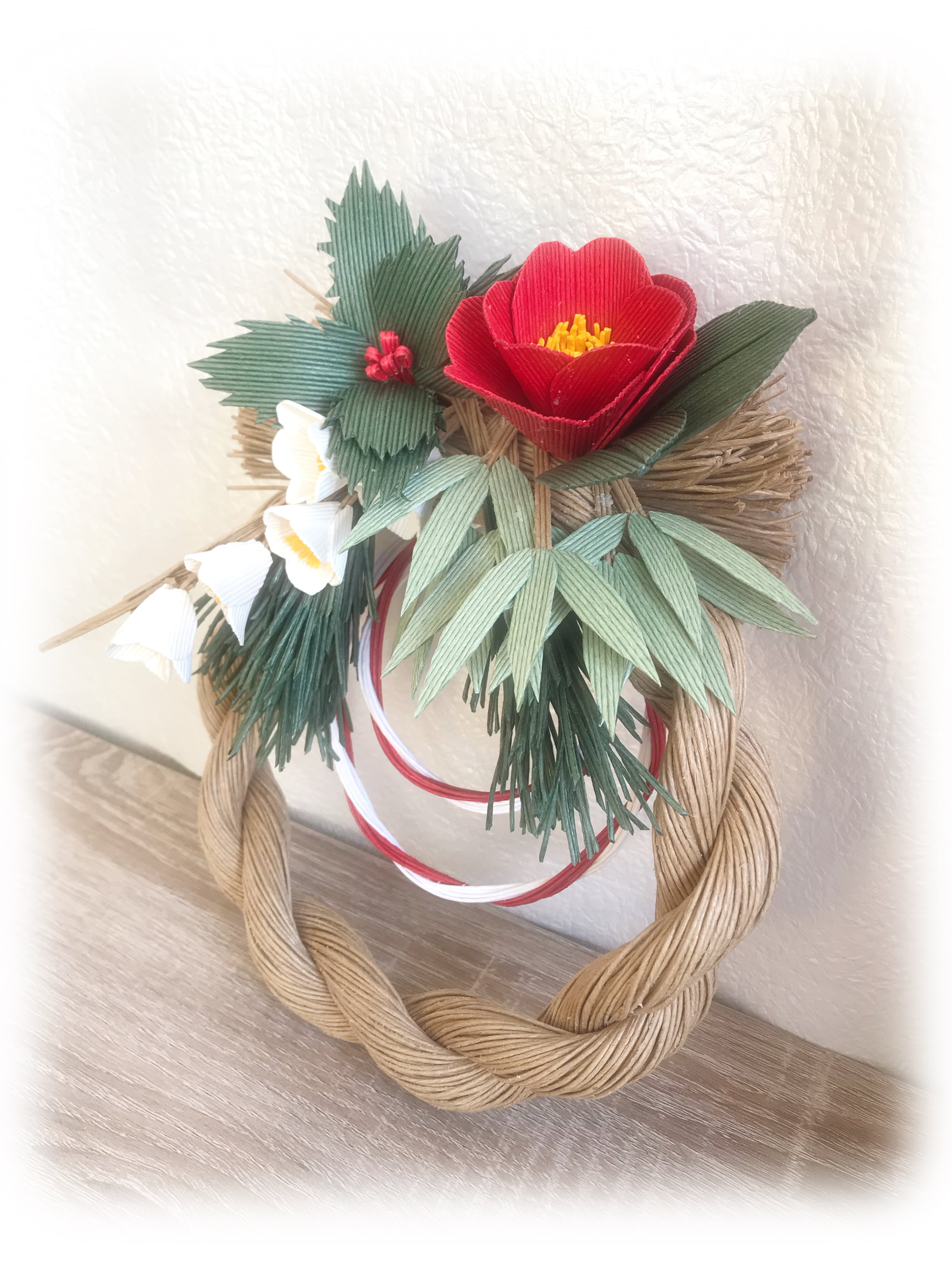 しめ縄 しめ縄飾り お正月飾り グリーン 20¥4年 年神様をお迎えする