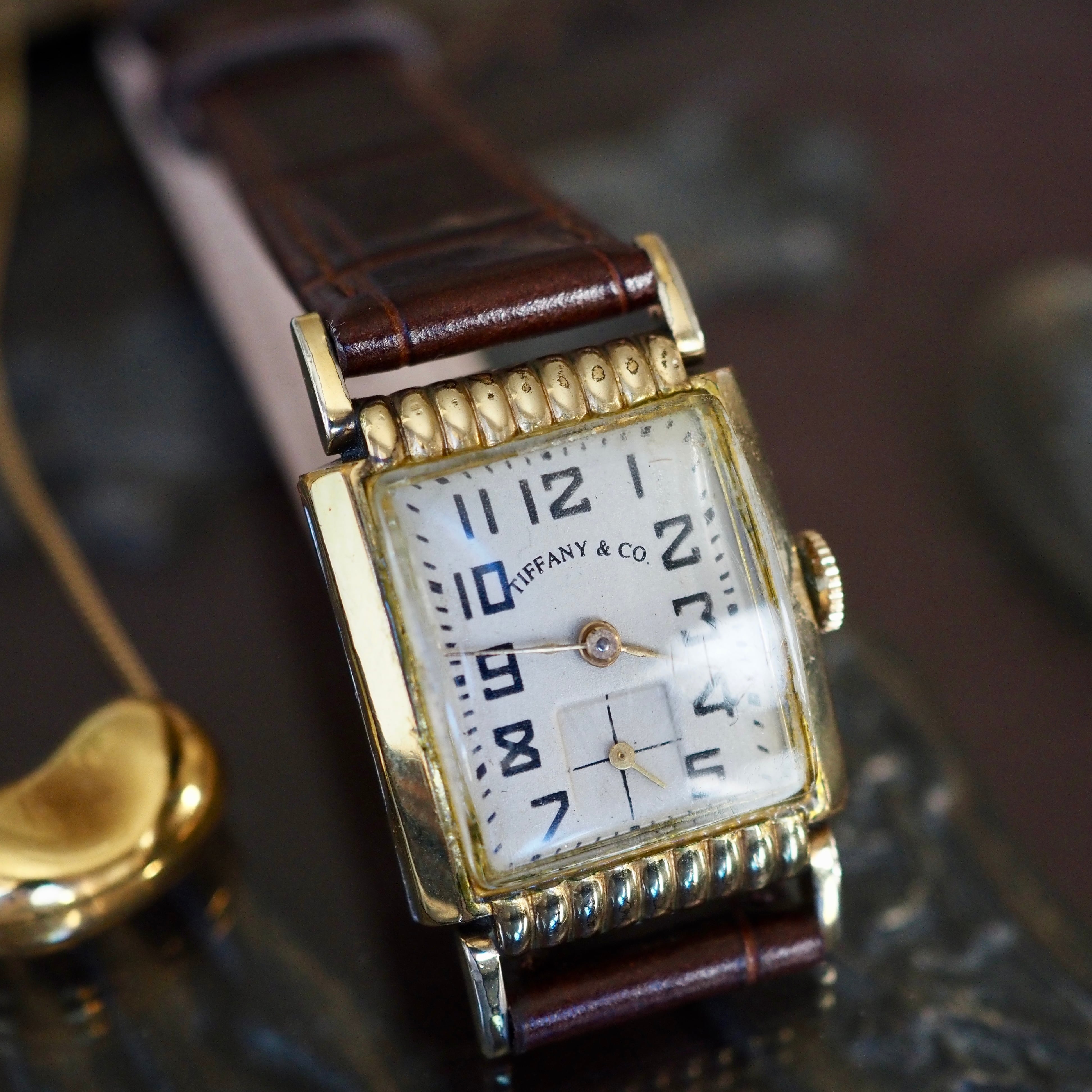 Tiffany & Co. ティファニー 1940s ドレスウォッチ アンティーク時計
