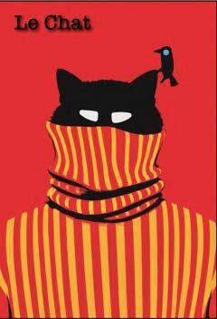 George Bayer "Le Chat Sweater" Original