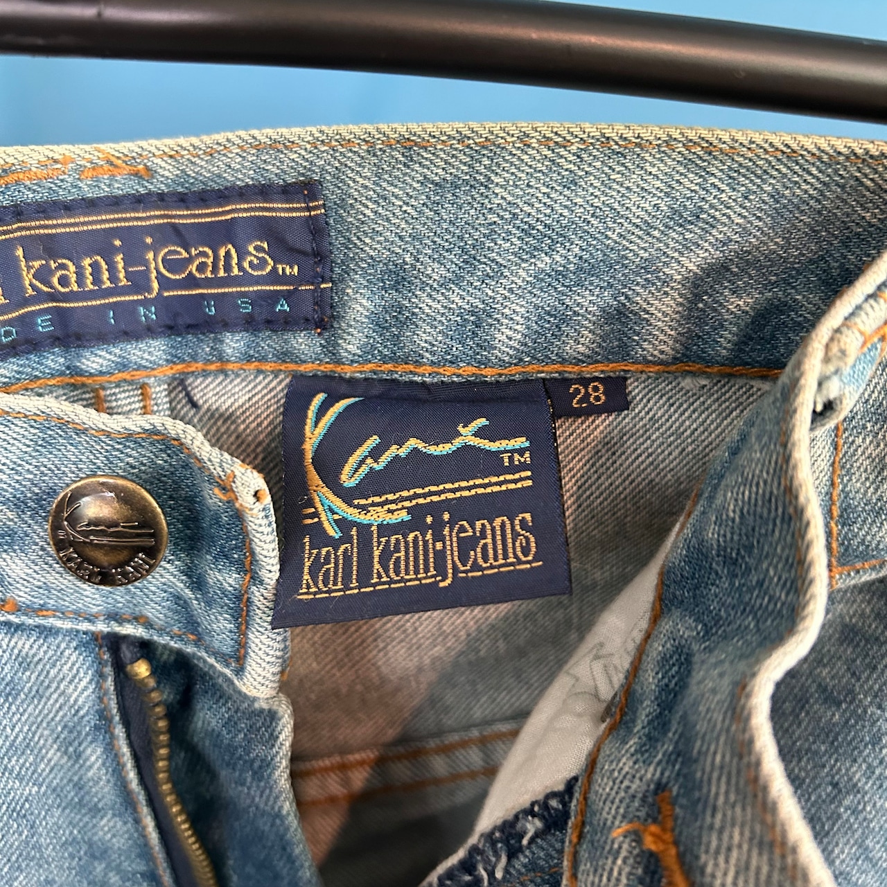 karl kani jeans カールカナイmade in USAデニム karl kani jeans カールカナイmade in USAデニム