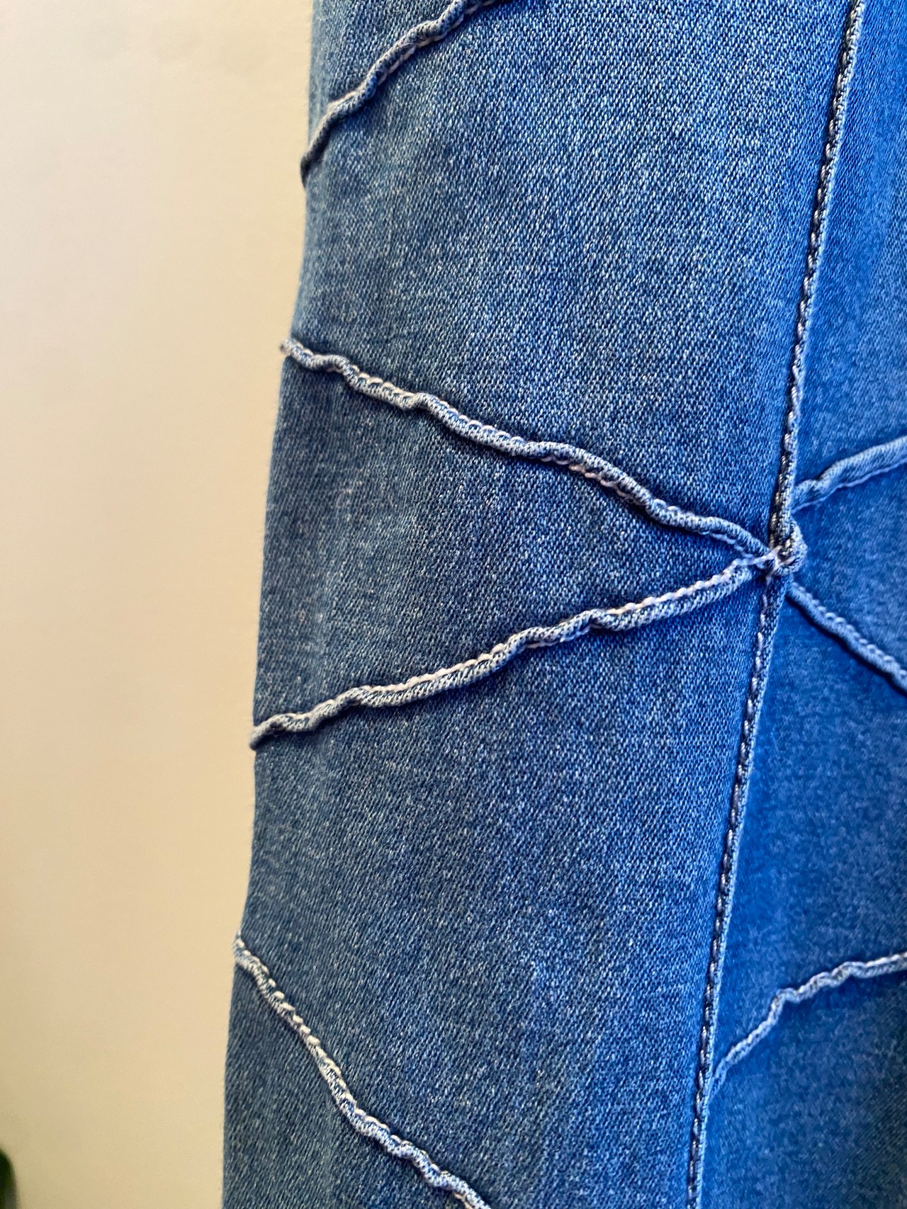 Euro flare denims pants