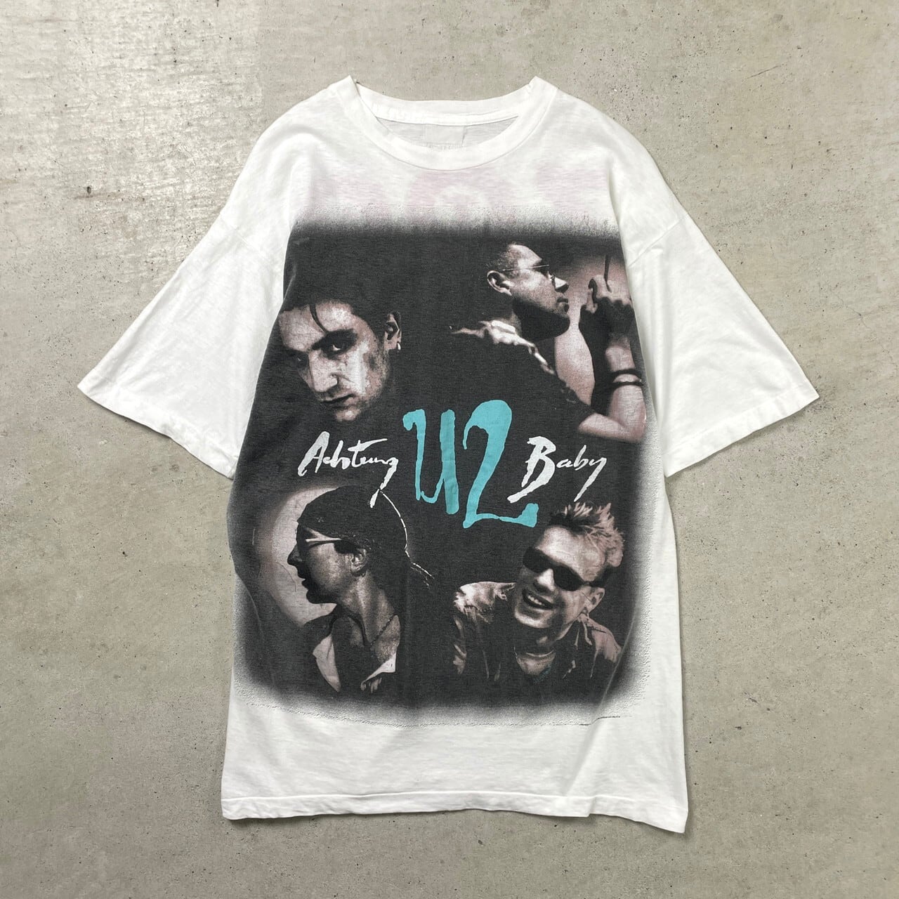 90年代 U2 ZOO TV TOUR バンドTシャツ バンT ツアー メンズM-L相当 
