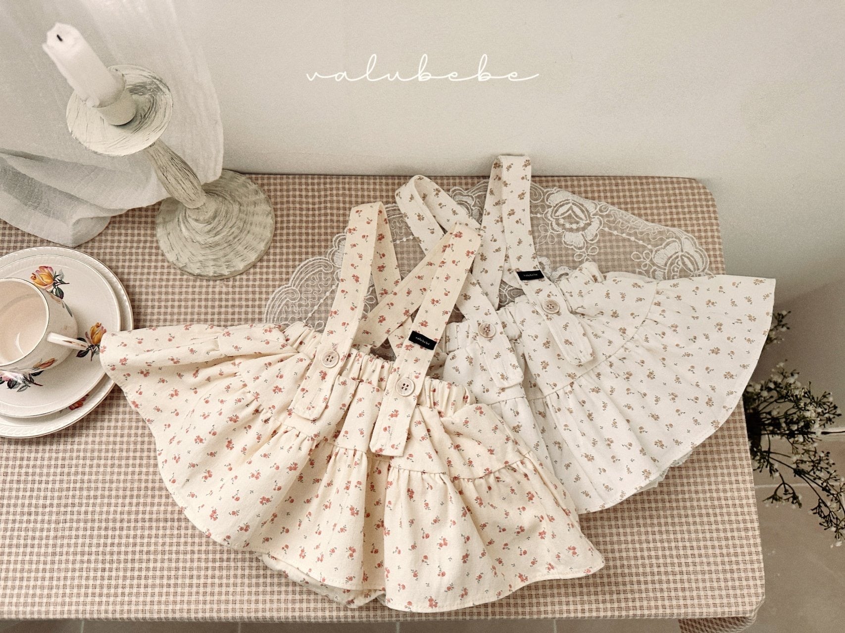 【即納】valubebe/Flower Melbang Skirt Bloomers
