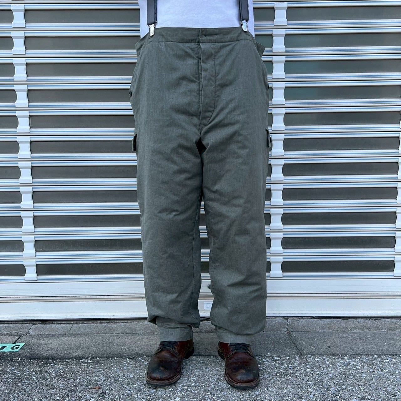 40s ユーロ ヴィンテージ ジョッパーズ パンツ ワークパンツ W82cm M