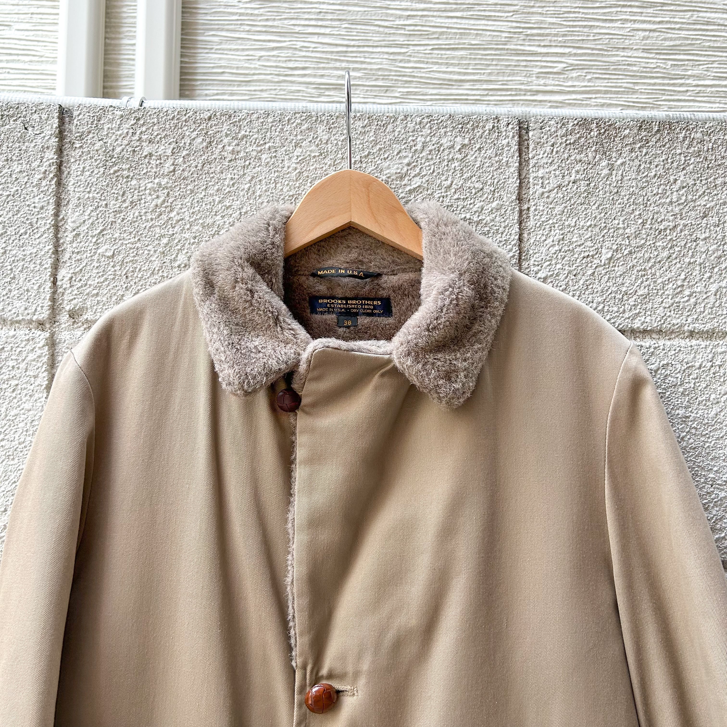 80's USA製 Brooks Brothers Lining Coat 38 / ブルックスブラザーズ