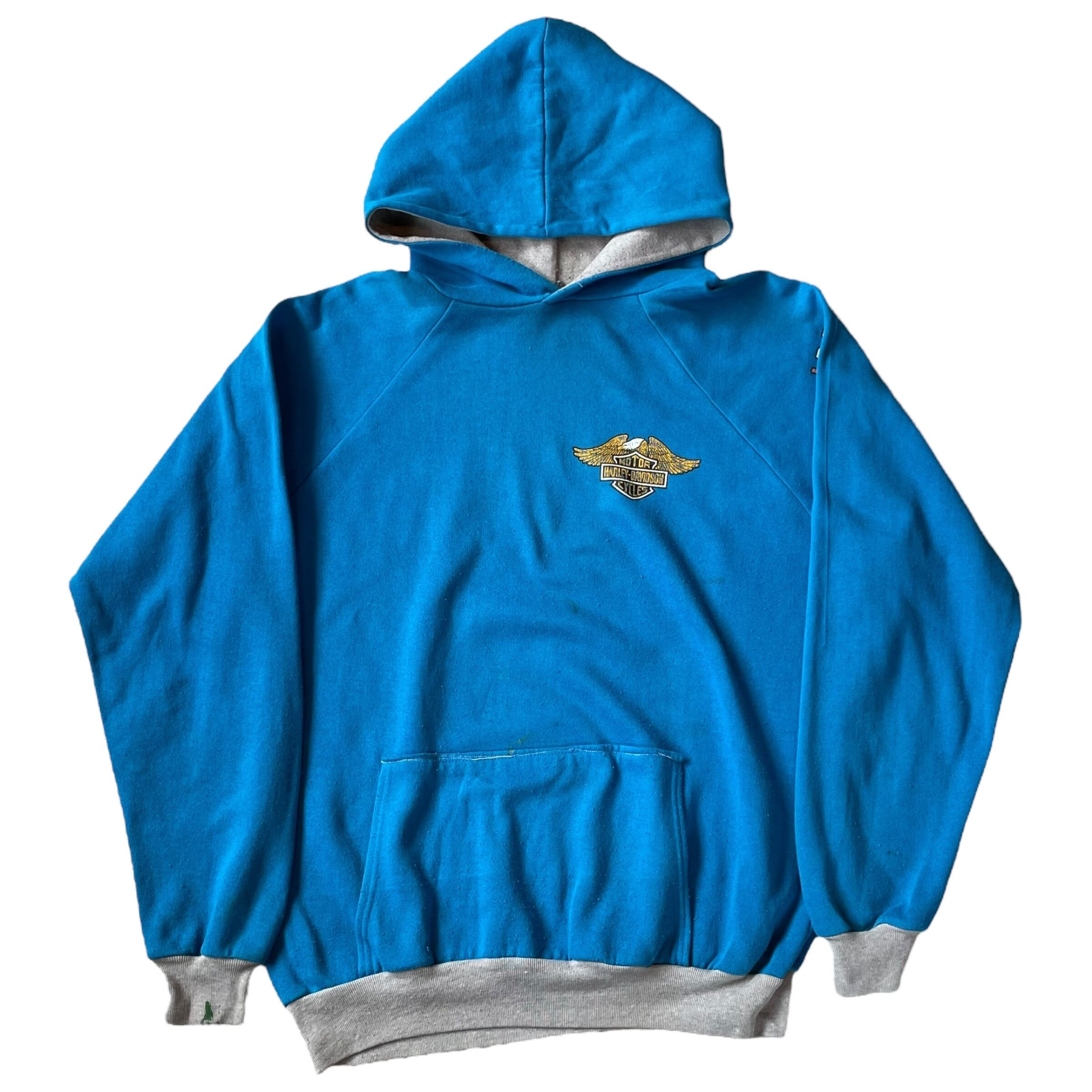 1983s Harley-Davidson "two-tone" sweat hoodie