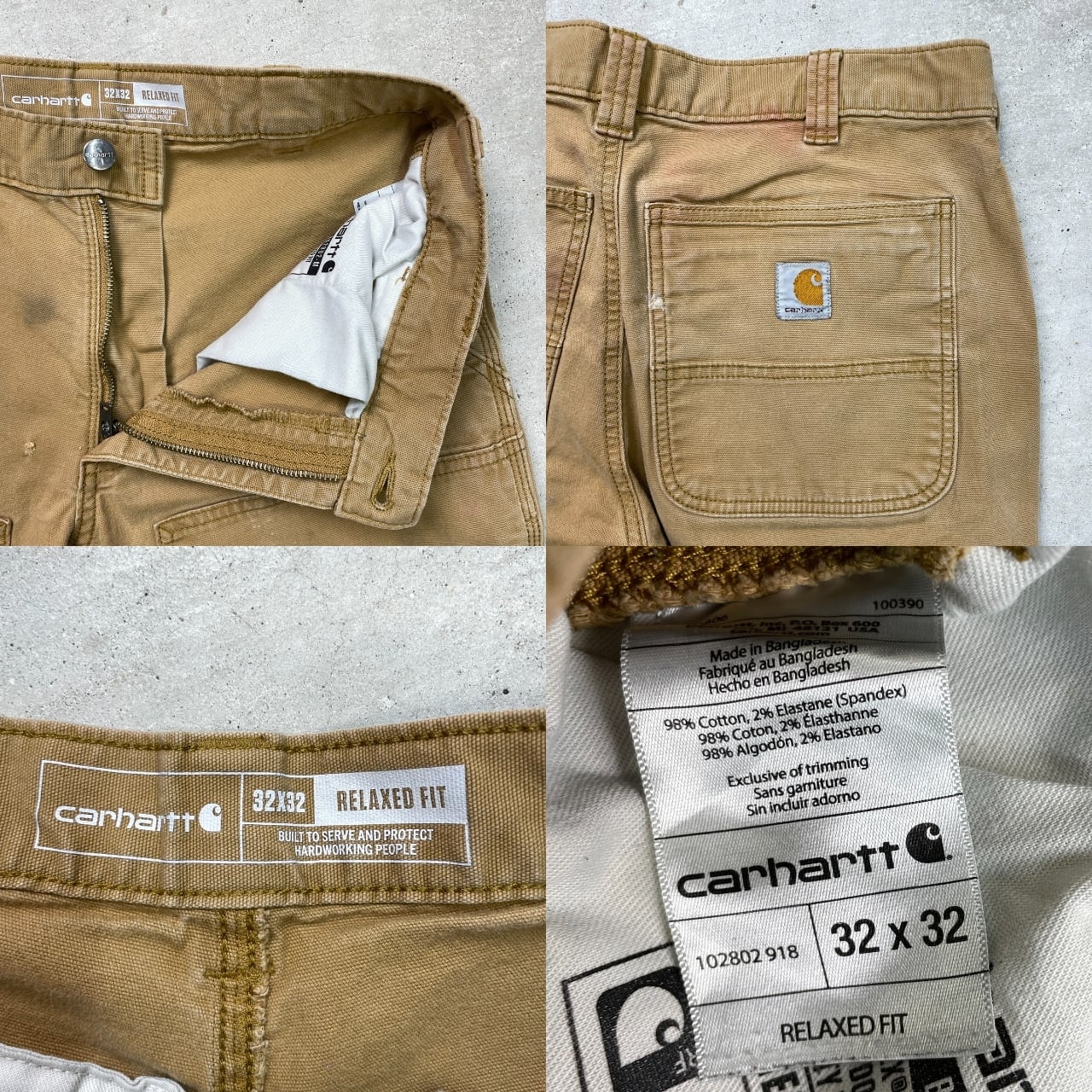 Carhartt カーハート ダブルニー ワークパンツ メンズW31相当 古着