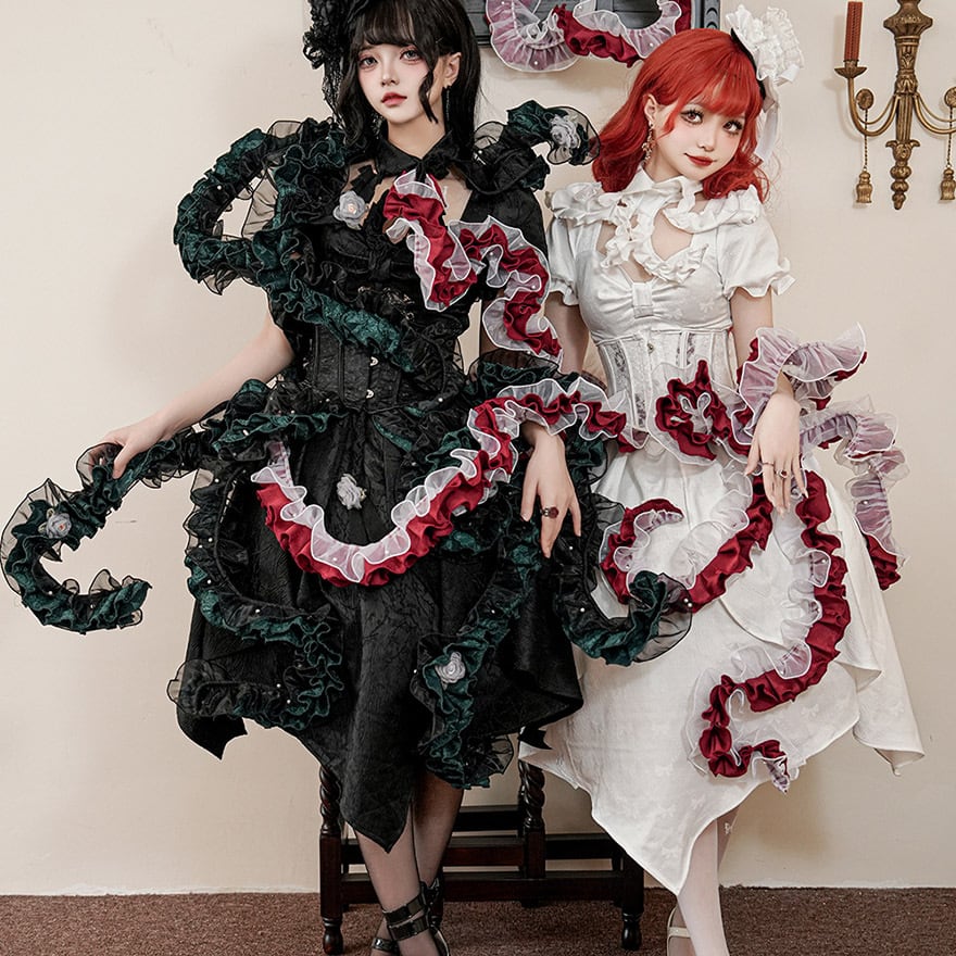 ゴスロリ通販 With U ファッション ゴスロリドレス ワンピース