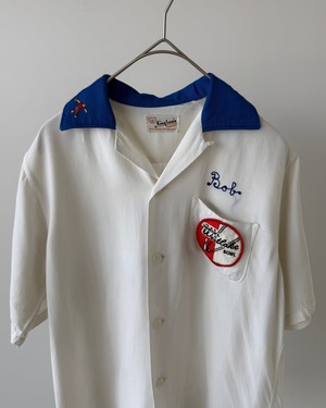 -King Louie JUNIOR-vintage 60s bowling shirt