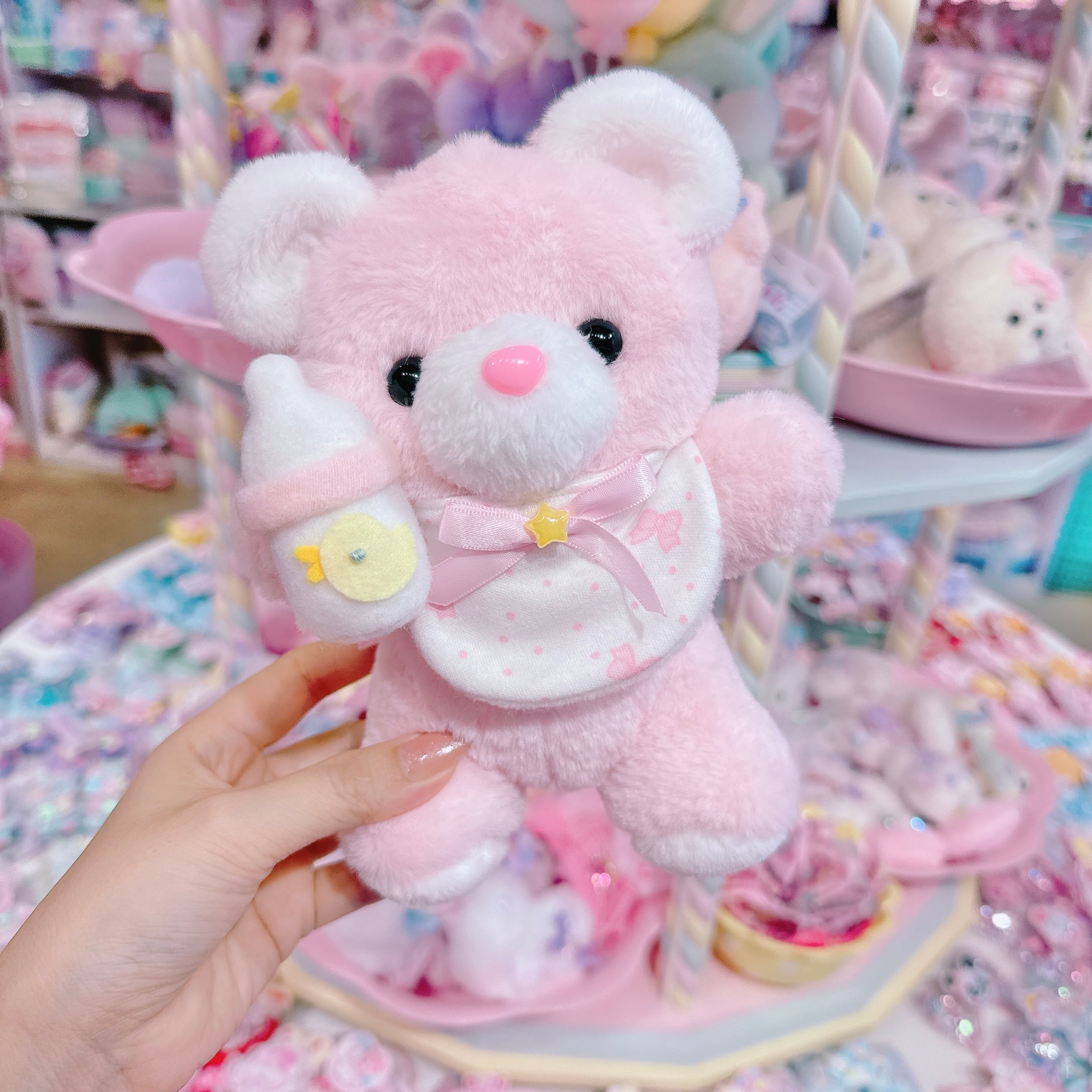 【あにあーる】くまベビーぬいぐるみPK（立）