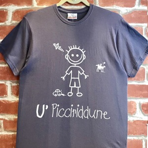 Item089 イタリア シチリア島から来た ファミリーでお揃いのTシャツ Picciridune (可愛い男の子) 大人男性用