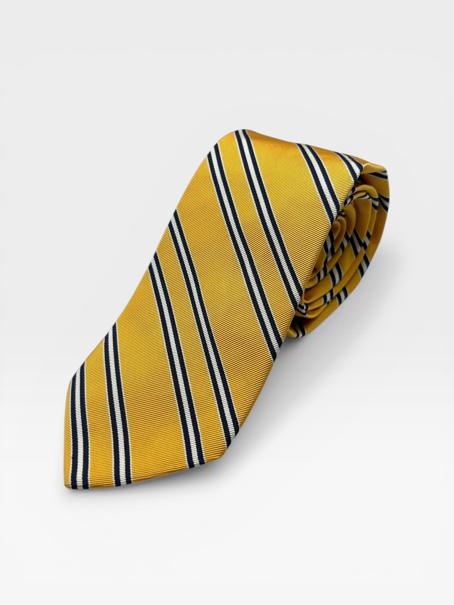 【Used】“Brooks Brothers” Regimental Stripe Tie Made in USA