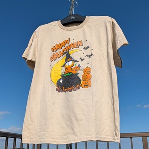 ✨️HAPPY HALLOWEEN✨️【 Garfield（ ガーフィールド ） 】HAPPY HALLOWEEN Tシャツ / US KIDS SIZE(日本のMサイズ相当) 〚アメリカン雑貨 アメトイ〛