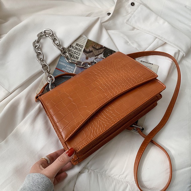 パターンスタイル スクウェア メッセンジャーバッグ 手作りハンドバック88452642609