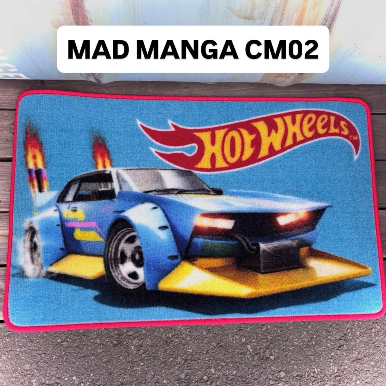【HOTWHEELS】フロアマット《国産車純正車両マット》MADE IN JAPAN！