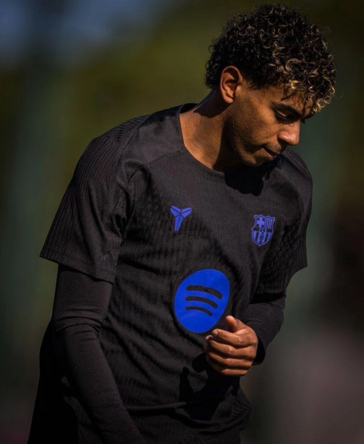 Nike × Kobe FC Barcelona 2025/26 Away Training Shirt “Black